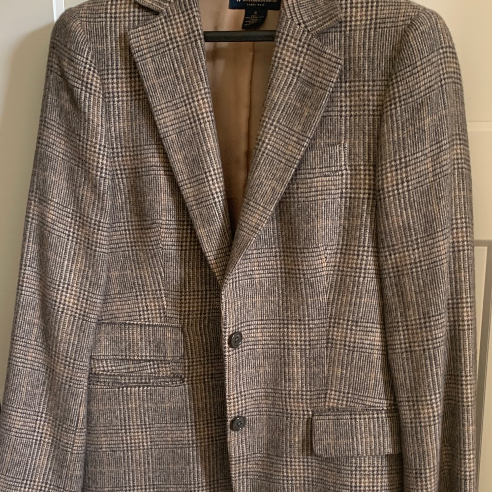 Brooks Brothers Brown Plaid Women's Blazer